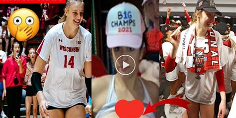 wisconsin volleyball team leaked unedited video|Wisconsin volleyball players private photos, video shared online